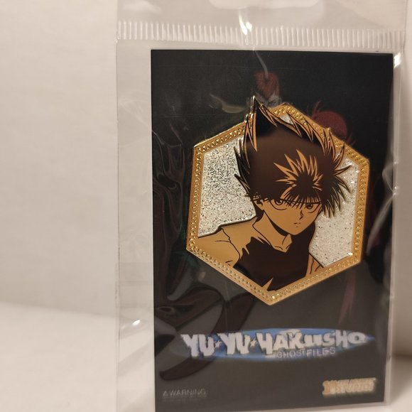 Yu Yu Hakusho Hiei Golden Series Collectible Enamel Pin Official Anime Product - Picture 4 of 4